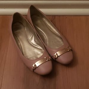 Coach Nude "Bianca" Flats